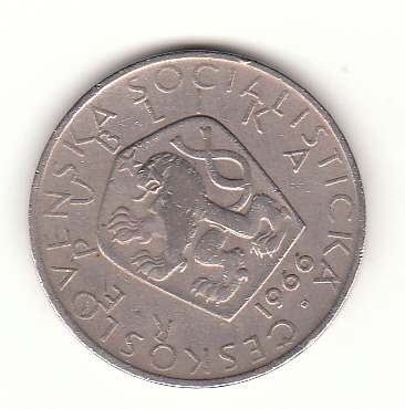  5 Kronen  Tschechoslowakei 1966 (G662)   