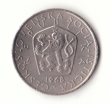  5 Kronen  Tschechoslowakei 1968 (G663)   