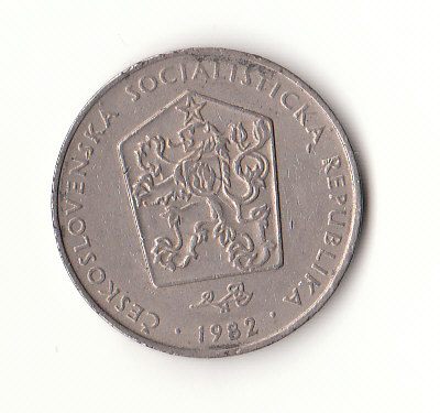  2 Kronen  Tschechoslowakei 1982 (G671)   