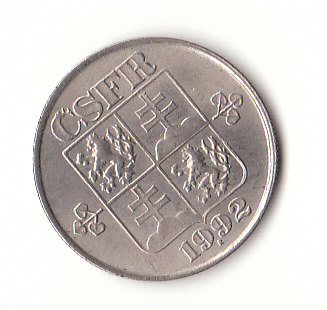  50 Heller  Tschechoslowakei 1992 (G681)   