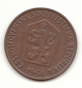  50 Heller  Tschechoslowakei 1964 (G682)   