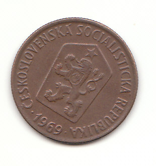  50 Heller  Tschechoslowakei 1969 (G683)   