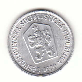  10 Heller  Tschechoslowakei 1970 (G686)   