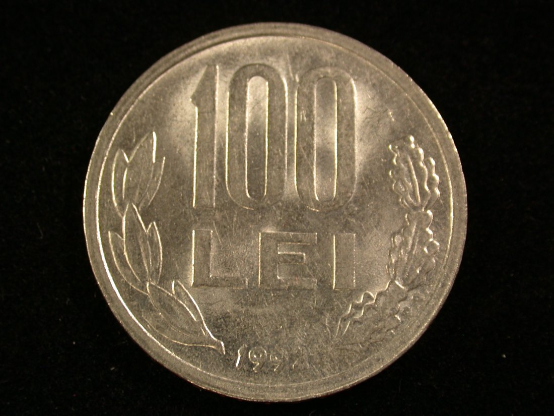  14108 Rumänien 100 Lei 1992 in vz-st Orginalbilder!   