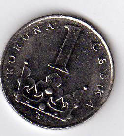  Tschechien 1 Koruna 1996   