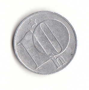  10 Heller  Tschechoslowakei 1985 (G694)   