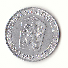  5 Heller  Tschechoslowakei 1967 (G697)   