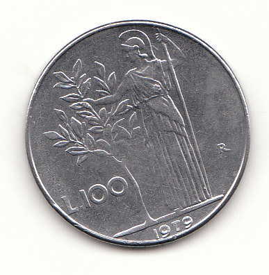 100 Lire Italien 1979 (G723)