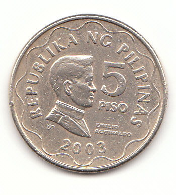  5 Piso Philippinen 2003 ( G255)   