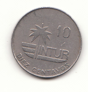  10 centavos Kuba 1981 Intur (G253)   