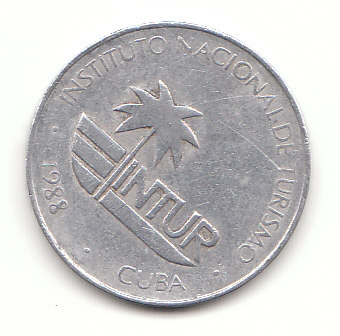  25 centavos Kuba 1988 Intur (G098)   