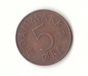  5 Öre Dänemark 1976 (G754)   