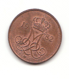  5 Öre Dänemark 1982 (G760)   