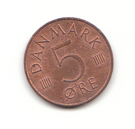  5 Öre Dänemark 1982 (G760)   