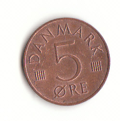  5 Öre Dänemark 1984 (G763)   