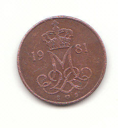  5 Öre Dänemark 1981 (G767)   