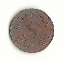  5 Öre Dänemark 1986 (G768)   
