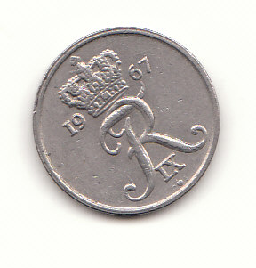  10 Ore Dänemark 1967 (G773)   