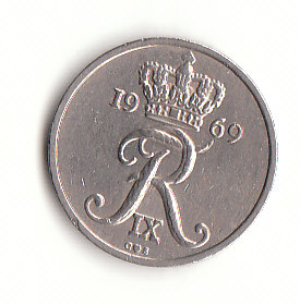  10 Ore Dänemark 1969 (G774)   