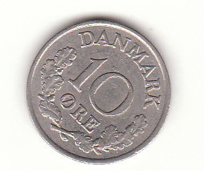  10 Ore Dänemark 1961 (G777)   