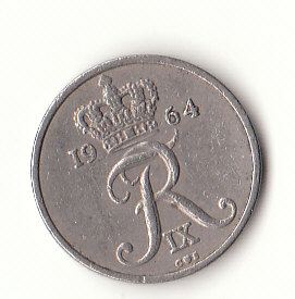  10 Ore Dänemark 1964 (G784)   