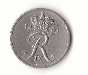  10 Ore Dänemark 1963 (G791)   