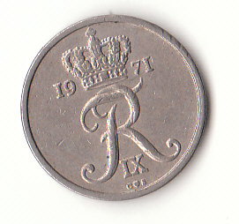  10 Ore Dänemark 1971 (G792)   