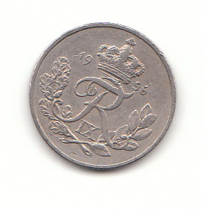  10 Ore Dänemark 1956 (G797)   