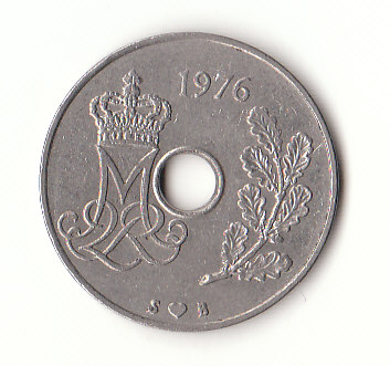  25 Ore Dänemark 1976 ( G789)   