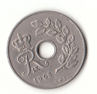  25 Ore Dänemark 1968 ( G800)   