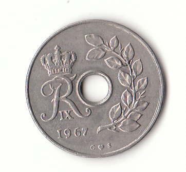  25 Ore Dänemark 1967 ( G802)   