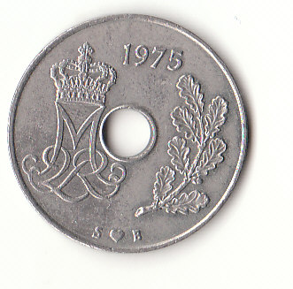  25 Ore Dänemark 1975 ( G803)   