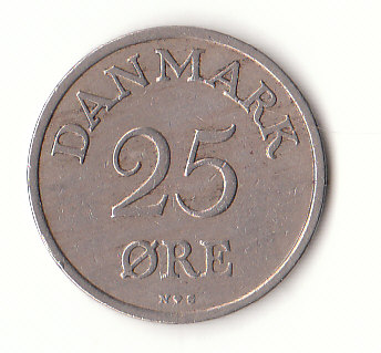  25 Ore Dänemark 1950 ( G805)   
