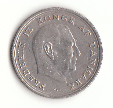  1 Krone Dänemark 1968 (G815)   