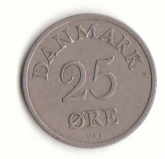  25 Ore Dänemark 1951 ( G818)   