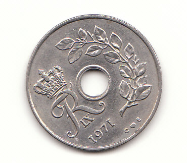  25 Ore Dänemark 1971 ( G821)   