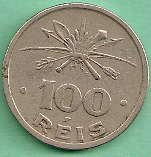 Brazil 100 Reis 1932
