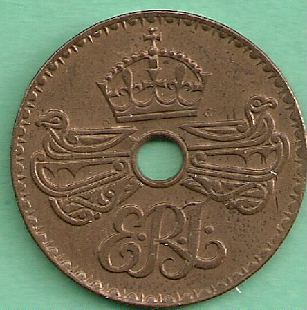  New Guinea 1 Penny 1936   