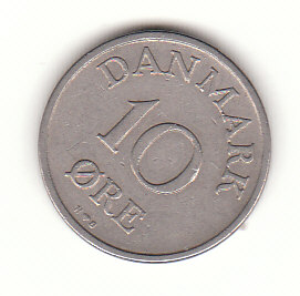 10 Ore Dänemark 1955 (G823)   