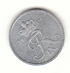 1 Ore Dänemark 1970 ( G824)