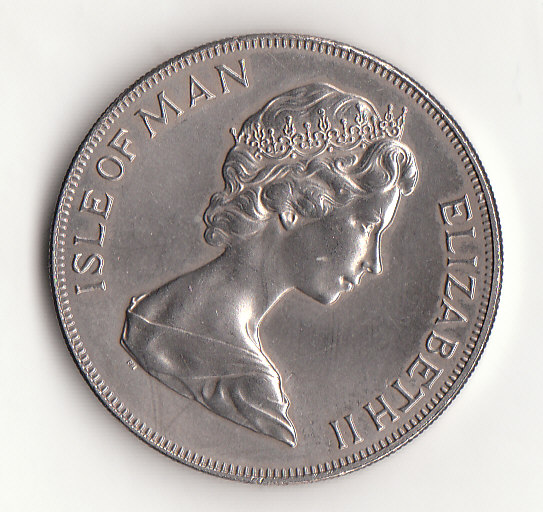  25 Pence Ilse of Man 1975 (L 01)   