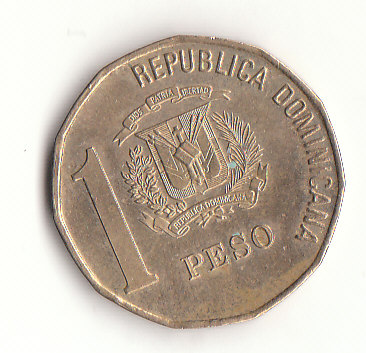  1 Peso Dominikanische Republik 2000 (G545)   