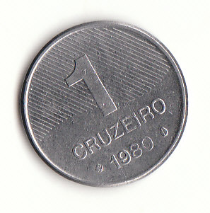  1 Cruzados Brasilien 1980 (G876)   