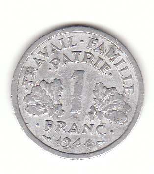  1 Franc Frankreich 1944   (G897)   