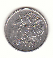  Trinidad und Tobaco 10 Cent 2005 ( G079 )   