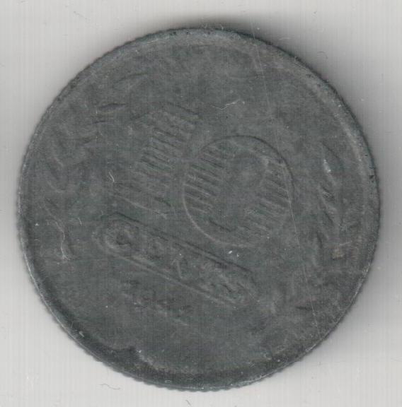 Niederlande 10 Cent 1941 ss+ Zn