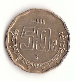  50 Centavos Mexiko 1998 (F430)   