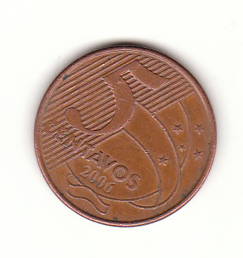  5 Centavos Brasilien 2006  (G516)   