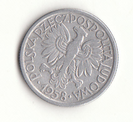  2 Zloty Polen 1958 (F485)   