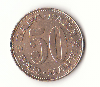  50 Para Jugoslawien 1978 (G902)   